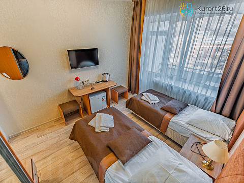 Санаторий «им. Димитрова» Кисловодск. Двухместный номер  «Комфорт»